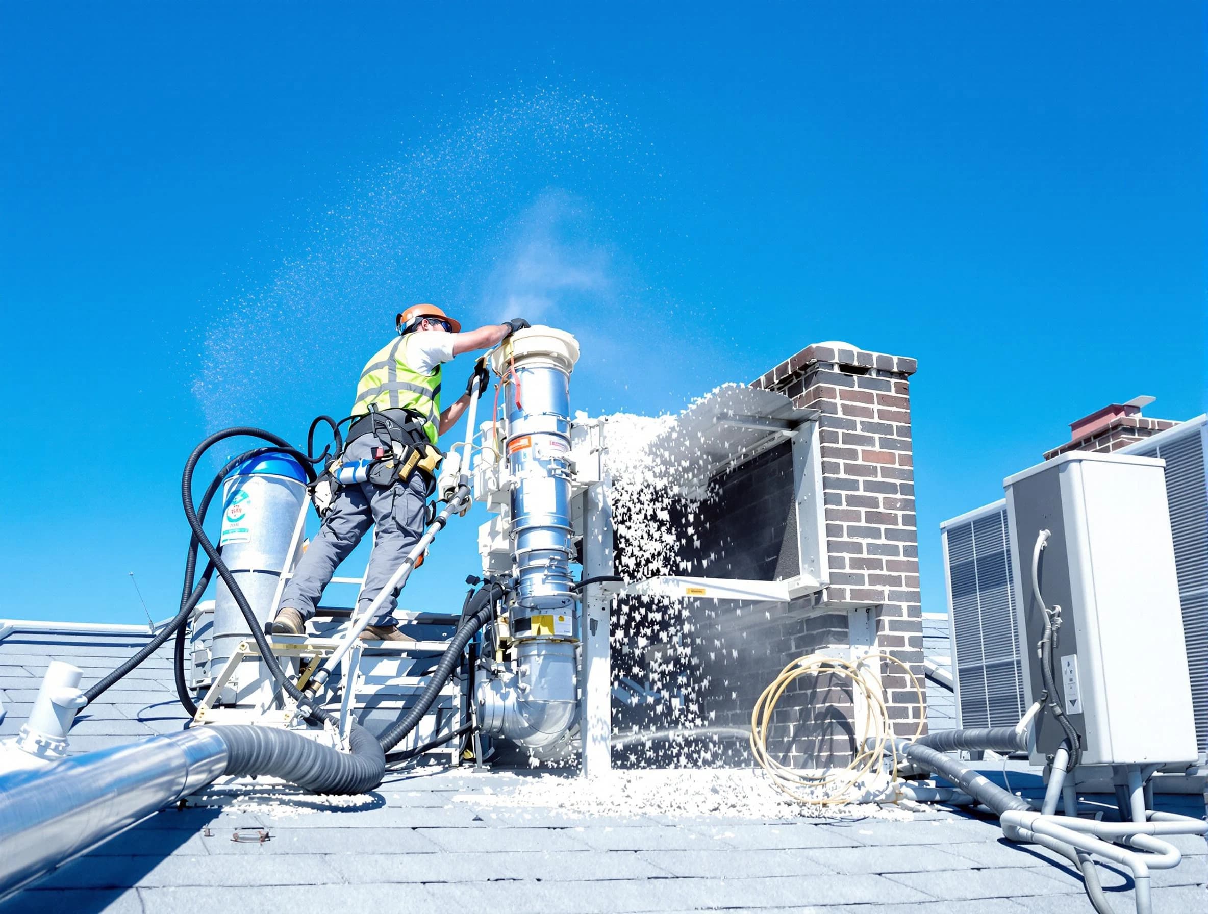 Expert roof dryer vent cleaning by Lakeside Dryer Vent Cleaning in Lakeside