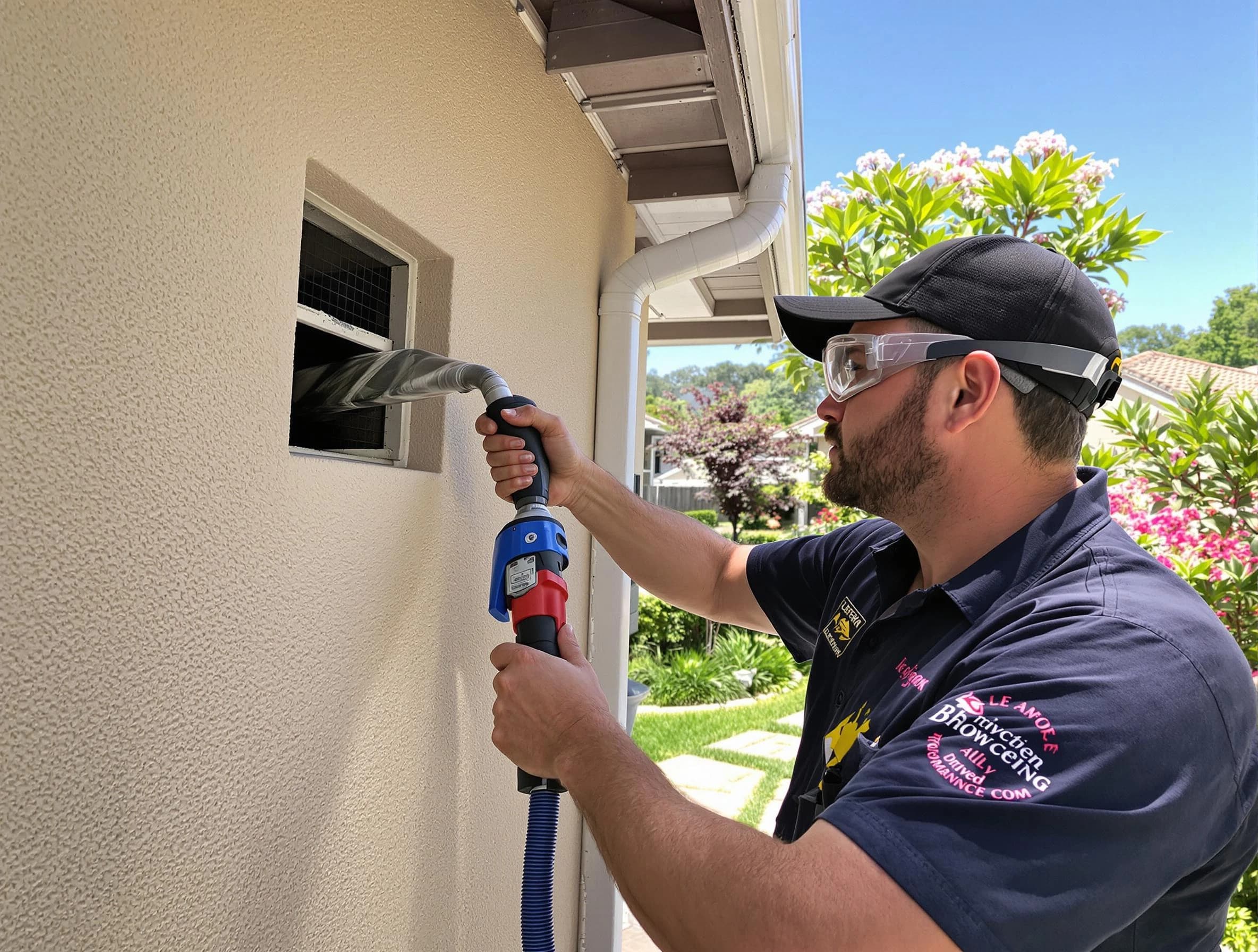 Professional dryer vent cleaning by Lakeside Dryer Vent Cleaning in Lakeside
