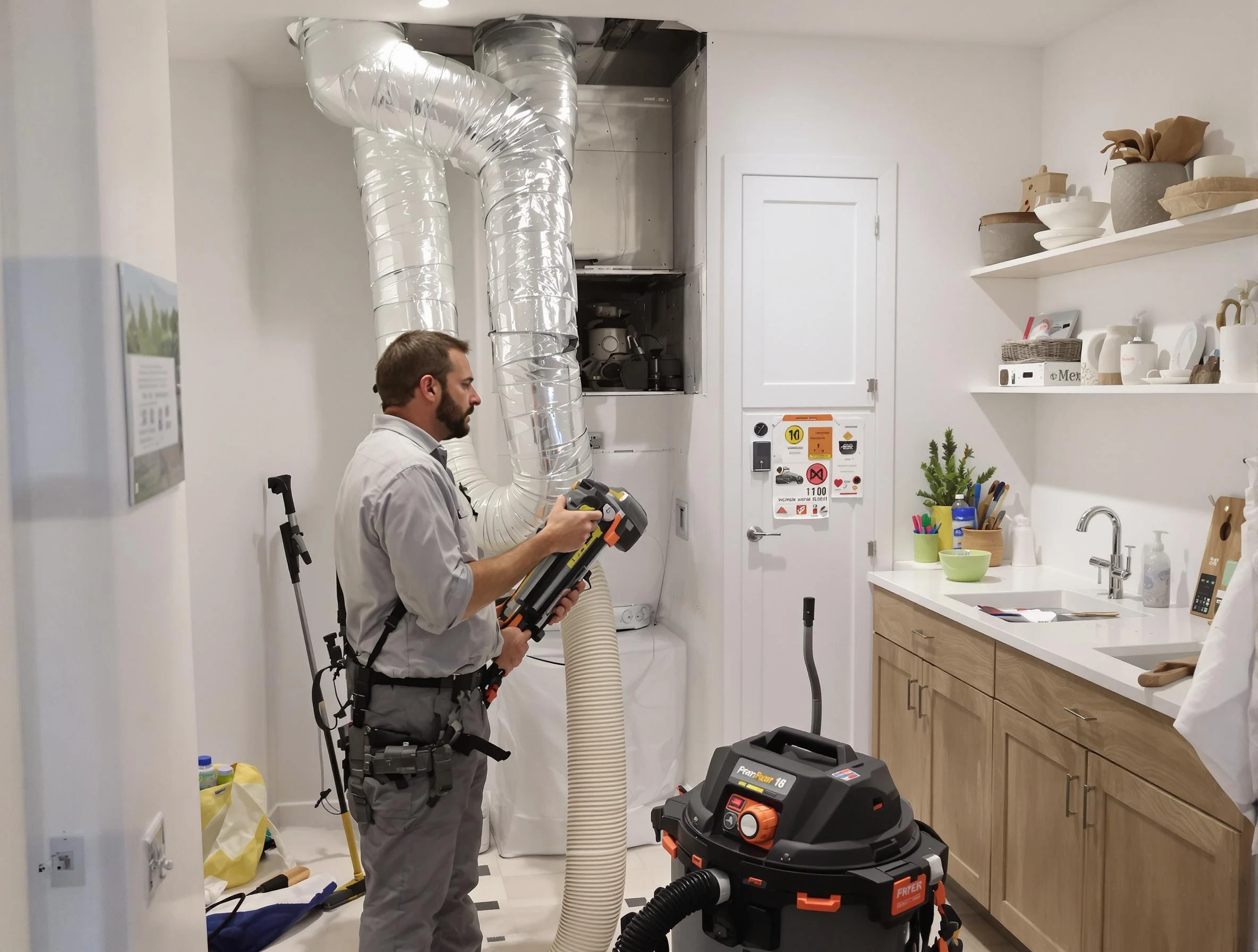 Clogged Dryer Vent Cleaning in Lakeside